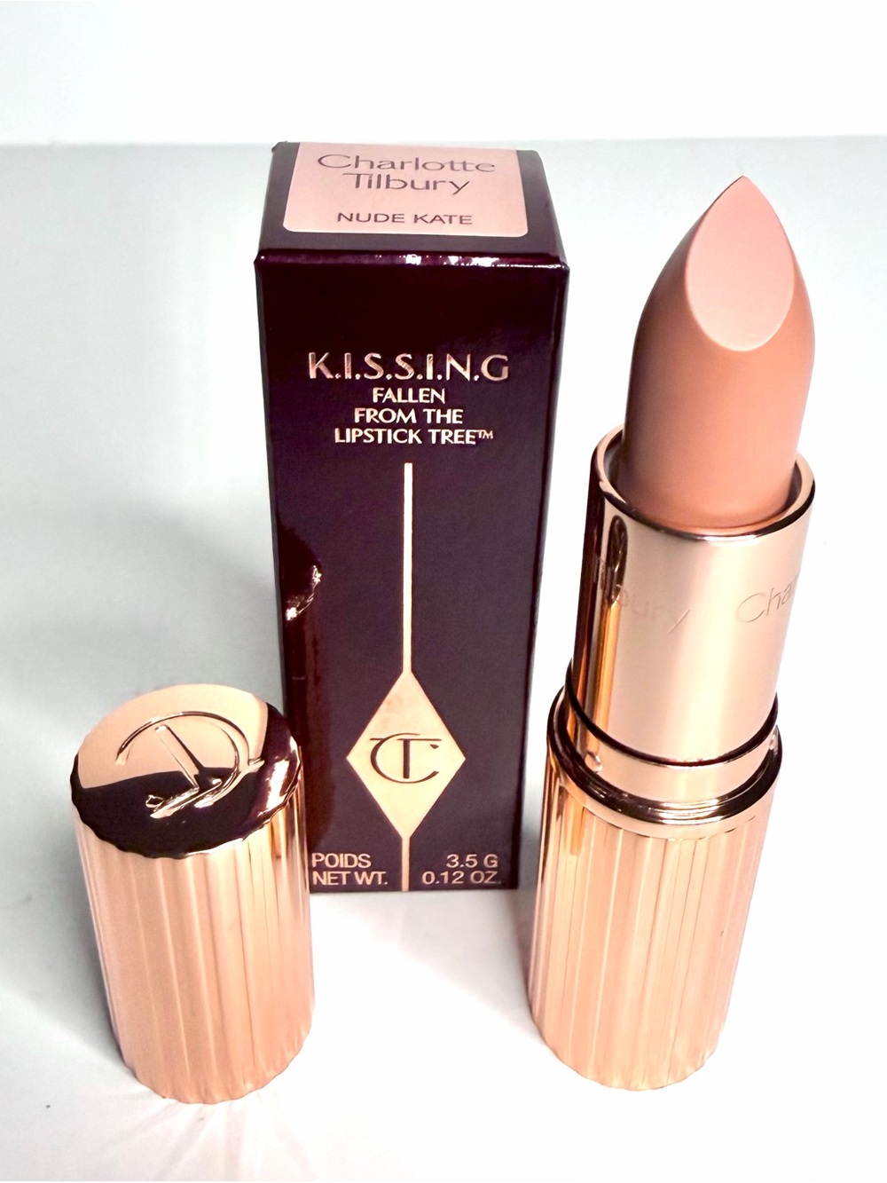 Charlotte Tilbury KISSING Lipstick NUDE KATE